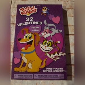 New in Box,Twisted Whiskers 32 Valentines, 2014
